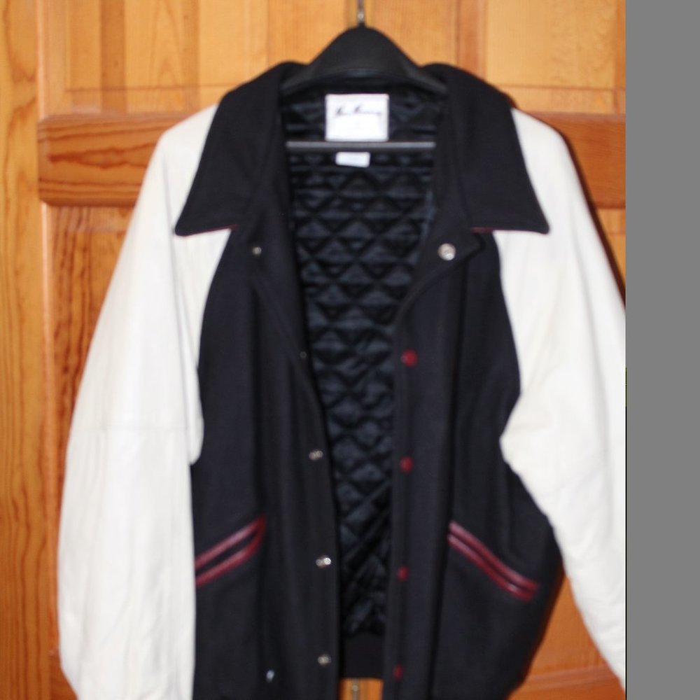 "BLACK STAR  Brewing"  Original Varsity Jacket XL